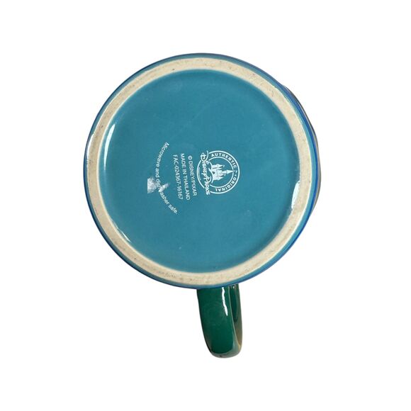 Disney Parks Finding Nemo Bruce Shark Pacific Fins Blue Green Mug - Picture 2 of 6